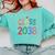Class Of 2038 Pre K Graduate Preschool Graduation Comfort Colors Sweatshirt Chalky Mint