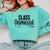 Class Dismissed Graduation End Of School Student Teacher Comfort Colors Sweatshirt Chalky Mint