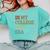 In My College Mom Era College Graduation For Mom Comfort Colors Sweatshirt Chalky Mint