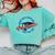 College University School Graduation Debt Loan Comfort Colors Sweatshirt Chalky Mint