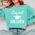 Congrats Benjamin College High School Graduation Comfort Colors Sweatshirt Chalky Mint