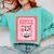 Cool Fun Cute Party Introvert Cat Character Comfort Colors Sweatshirt Chalky Mint