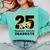 Criminal Justice Graduate Graduated Class Of 2025 Graduation Comfort Colors Sweatshirt Chalky Mint