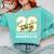 Criminal Justice Graduate Graduated Class Of 2026 Graduation Premium Comfort Colors Sweatshirt Chalky Mint