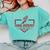 Cross Country Senior Night Senior 2025 Graduation Party 47 Comfort Colors Sweatshirt Chalky Mint