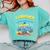 I Crushed Kindergarten Monster Truck Graduation Boys Kids Comfort Colors Sweatshirt Chalky Mint