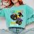I Crushed Kindergarten Monster Truck Graduation Boys Small Comfort Colors Sweatshirt Chalky Mint