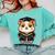 Cute Hamster Graduation Comfort Colors Sweatshirt Chalky Mint
