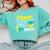 Cute Happy Last Day Of 1st Grade Shirt Kids Graduation Comfort Colors Sweatshirt Chalky Mint