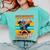Dabbing Boy Goodbye 2nd Grade Hello 3rd Grade Graduation Comfort Colors Sweatshirt Chalky Mint