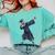 Dabbing Graduate Zebra Team Mascot Graduation Senior Shirt Comfort Colors Sweatshirt Chalky Mint