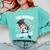 Dabbing Graduation Boy 1st Grade Class Of 2021 Nailed It Comfort Colors Sweatshirt Chalky Mint