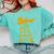 Dabbing Graduation Class Of 2018 T-Shirt School Colors Comfort Colors Sweatshirt Chalky Mint
