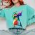 Dabbing Graduation Women Comfort Colors Sweatshirt Chalky Mint