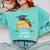 Dabbing Taco 6th Grade Graduation Shirt Sixth Grade Later Comfort Colors Sweatshirt Chalky Mint