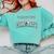 My Dad Graduated Matching Family Graduation Party Comfort Colors Sweatshirt Chalky Mint