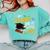 My Daddy Did It And He Did It For Me Graduate Graduation Comfort Colors Sweatshirt Chalky Mint