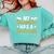 My Daughter Has A Doctorate Graduation Mom PhD Graduate Mom Comfort Colors Sweatshirt Chalky Mint