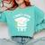 I Didn't Even Try 2018 Senior Graduation Shirt Comfort Colors Sweatshirt Chalky Mint