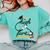 Disney Mickey Mouse A Big High Five For Today Graduation Comfort Colors Sweatshirt Chalky Mint