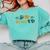 Doctor Of Education She BelievED EdD Graduation Comfort Colors Sweatshirt Chalky Mint