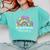 Doctor Of Physical Therapy Therapist DPT Graduation Rainbow Comfort Colors Sweatshirt Chalky Mint