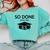 Done With This BS College Graduation Comfort Colors Sweatshirt Chalky Mint
