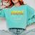 Done Class Of 2026 Graduation Comfort Colors Sweatshirt Chalky Mint