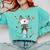Donkey Nurse RN ER Nursing School Graduation Comfort Colors Sweatshirt Chalky Mint