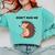 Don't Hug Me Porcupine Or Hedgehog Introvert Comfort Colors Sweatshirt Chalky Mint