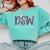 DSW Doctor Of Social Work Graduation DSW Graduate Comfort Colors Sweatshirt Chalky Mint