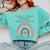 DVM Doctor Veterinary Medicine Veterinarian Graduation 2021 Comfort Colors Sweatshirt Chalky Mint