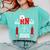 Earned It 2025 For Nurse Graduation Or RN LPN Class Of 2025 Comfort Colors Sweatshirt Chalky Mint