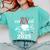 Earned It Nurse Graduation 2025 Nursing Grad Student RN LPN Comfort Colors Sweatshirt Chalky Mint