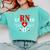 Earned It For Nurse Graduation Or RN LPN Nursing School Grad Comfort Colors Sweatshirt Chalky Mint