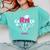 Earned It RN 2025 Nurse Graduation Nursing School Graduate Premium Tri-Blend Comfort Colors Sweatshirt Chalky Mint