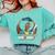 EdD Black Girls Doctor Of Education Graduation Black Women Comfort Colors Sweatshirt Chalky Mint