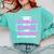 EdD Doctor Of Education Daughter Power Doctorate Graduation Comfort Colors Sweatshirt Chalky Mint