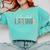Educated Latina Proud Graduate Latinas Pride Graduation Comfort Colors Sweatshirt Chalky Mint