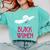 Educated Women Graduation Shirt Comfort Colors Sweatshirt Chalky Mint