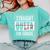 Eighth Grade Graduation Shirt Straight Outta 8th Grade Comfort Colors Sweatshirt Chalky Mint