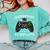 Elementary School Level Complete Gamer Graduation Comfort Colors Sweatshirt Chalky Mint