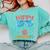Elementary Teacher Student Graduation Last Day School Comfort Colors Sweatshirt Chalky Mint