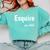 Esquire Established 2023 New Lawyer Graduation Comfort Colors Sweatshirt Chalky Mint