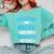 Everyone Relax I Have A Master's Degree Graduation Comfort Colors Sweatshirt Chalky Mint