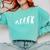 Evolution Of Dab Dabbing Dabbin' Graduation School T-Shirt Comfort Colors Sweatshirt Chalky Mint