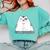Ew People Introvert Sayings Sarcastic Cat Quote Comfort Colors Sweatshirt Chalky Mint