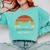 Ew People Retro Cat Cat Lover Introvert Comfort Colors Sweatshirt Chalky Mint