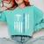 Family Nurse Practitioner Flag FNP Nursing Graduation Comfort Colors Sweatshirt Chalky Mint