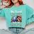 My Favorite Soldier Calls Me Nephew Army Graduation Nephew Comfort Colors Sweatshirt Chalky Mint